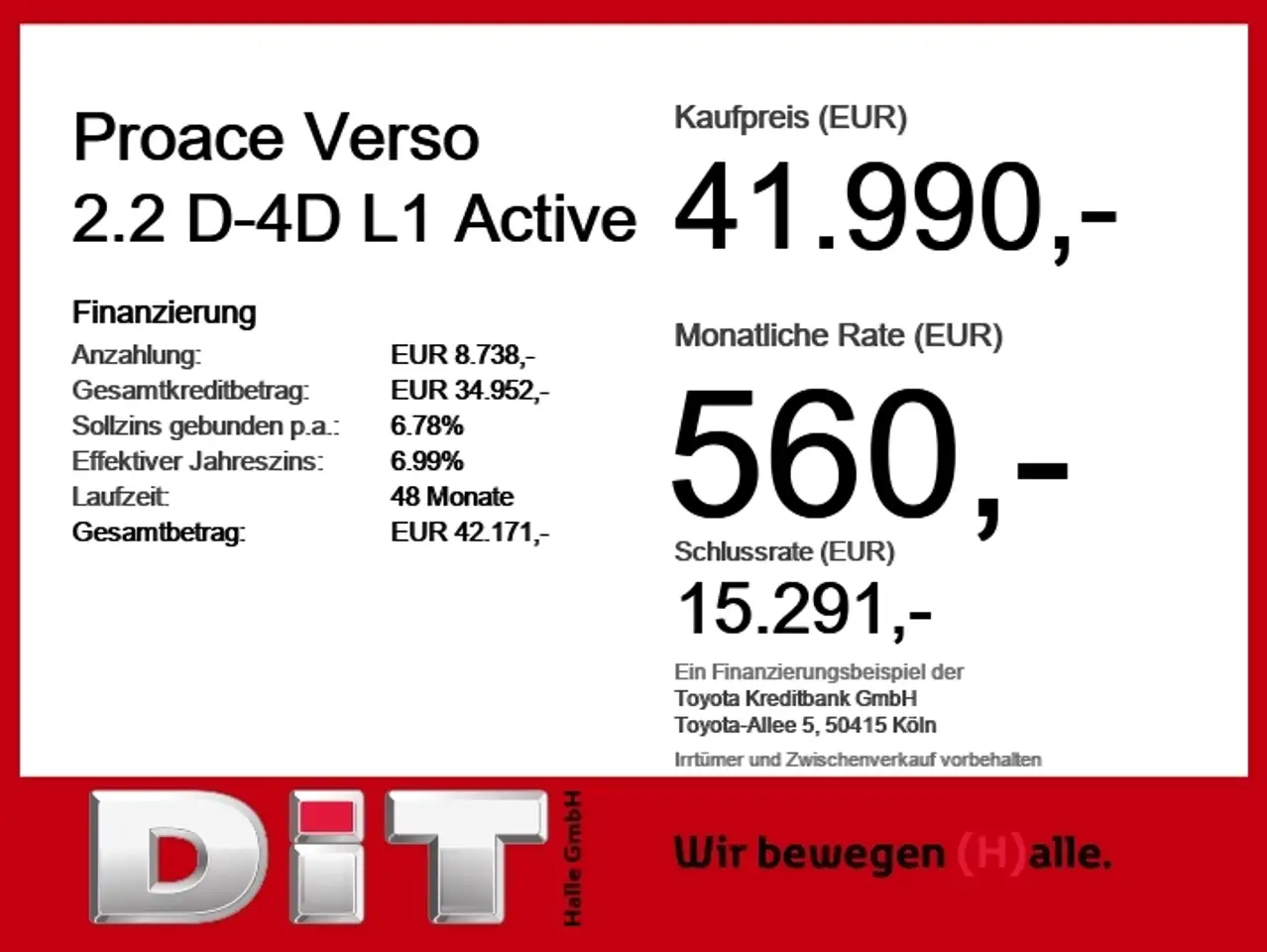 Toyota Proace 2026