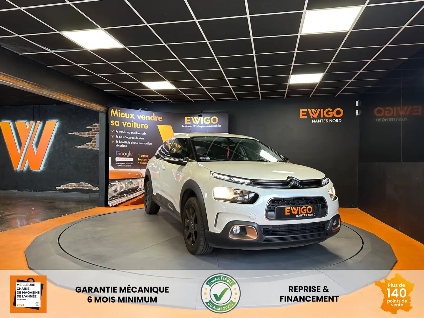 Citroen C4 Cactus 1.2 110ch EAT6 BVA //START-STOP//CAMERA DE RECUL - 1
