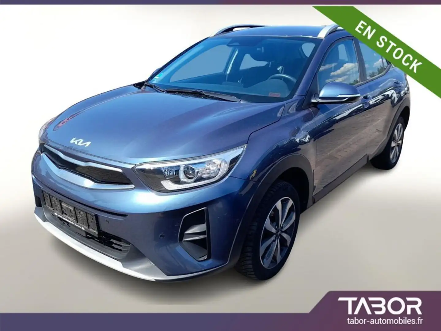 Kia Stonic 1.0 T-GDI 100 DCT Vision LED radars Bleu - 1