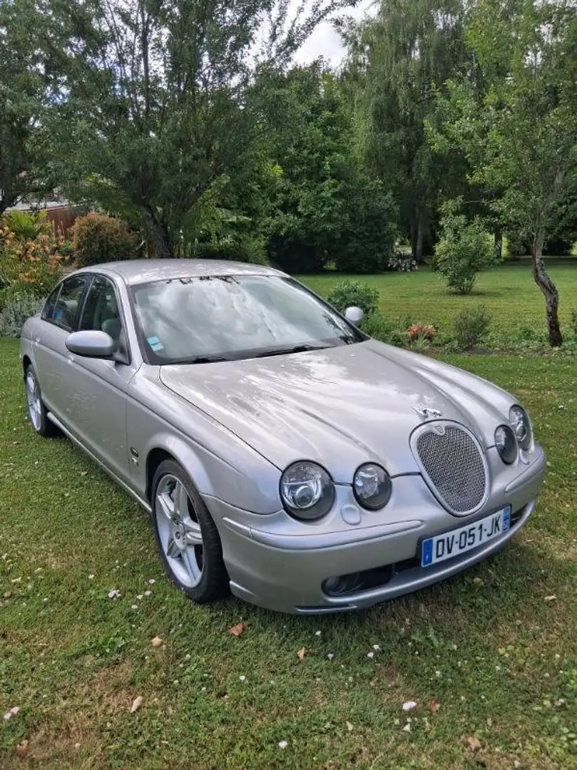 Jaguar S-Type R 4.2 V8 Suralimenté Silber - 1