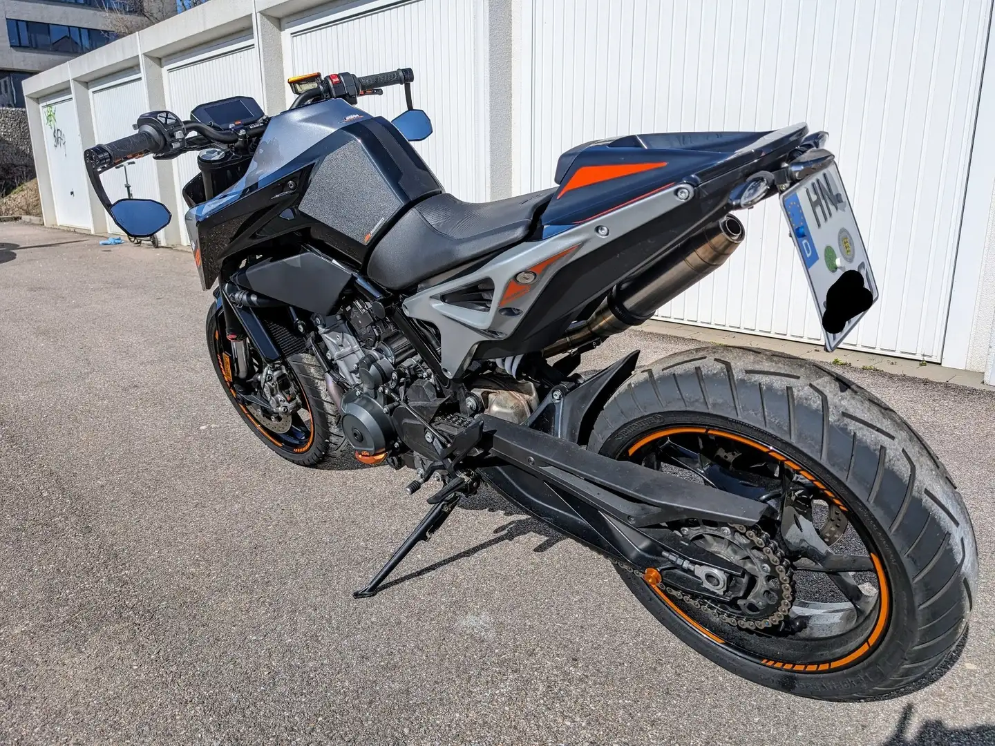 KTM 790 Duke Silber - 2