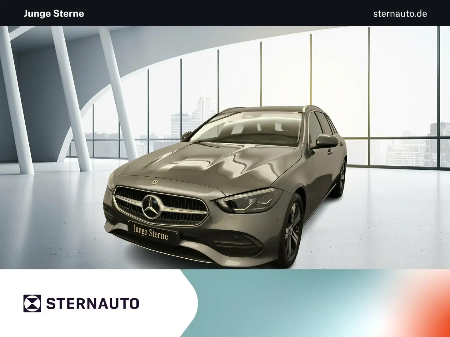 Mercedes-Benz C 180 C 180 T Avantgarde Advanced AHK Totwinkel RüCam Grau - 1