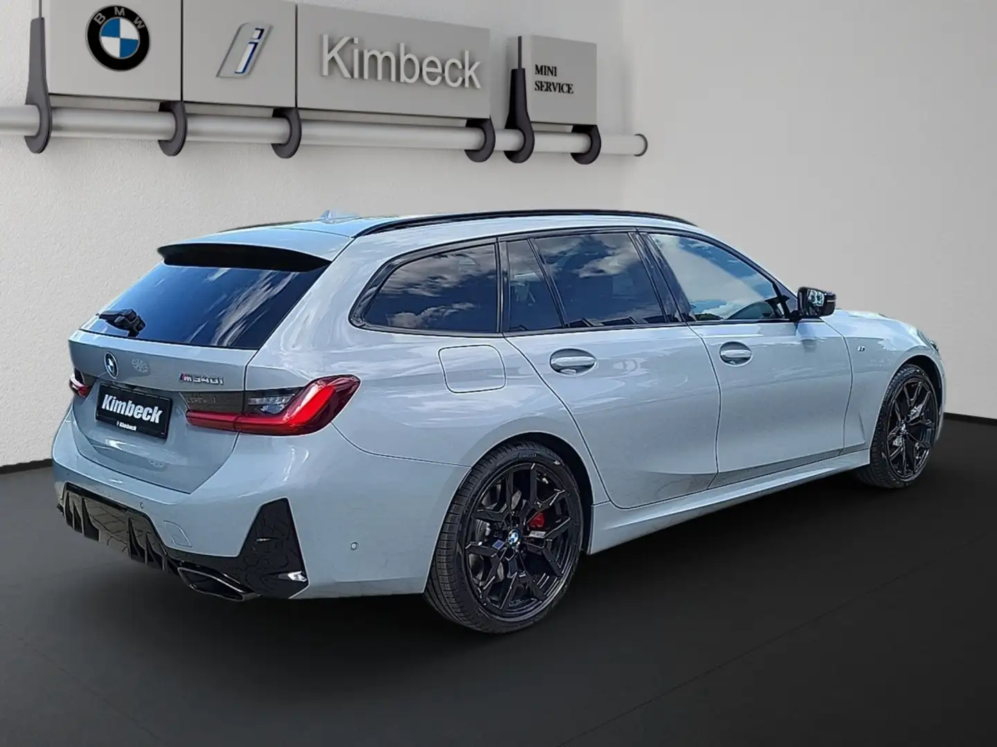 BMW 340 Mi xDrive Touring M SPORT AHK ACC 360° Lenkhzg Grau - 2
