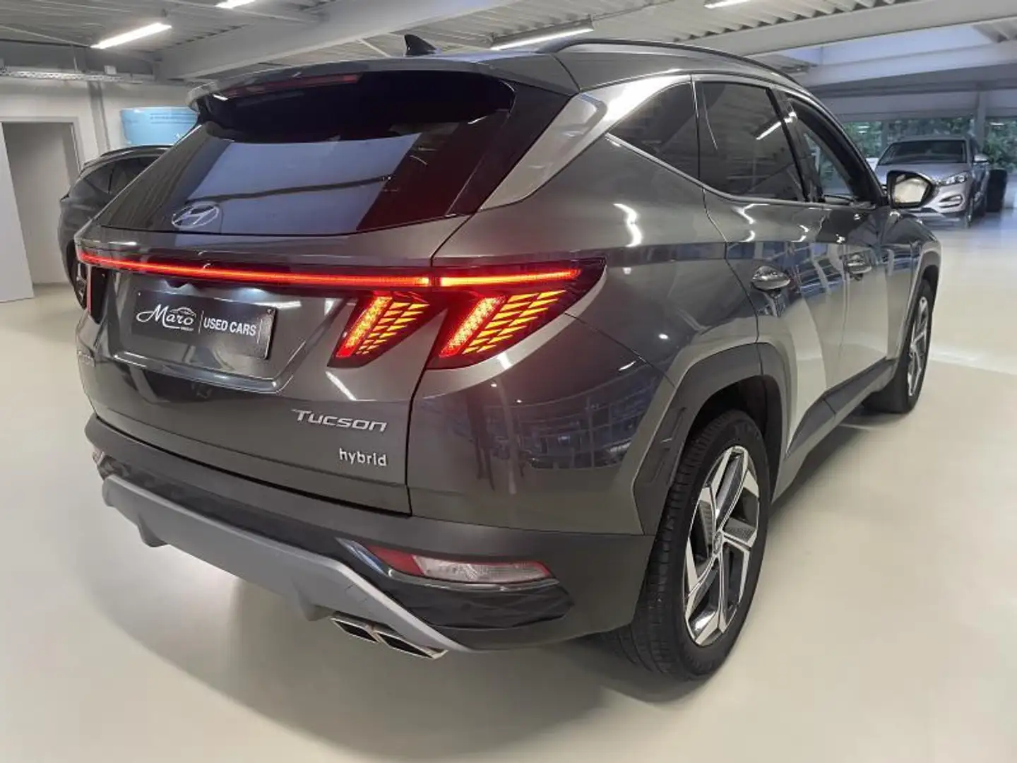 Hyundai TUCSON 1.6 T-GDi HYBRIDE | Camera, adaptive cruise,... | Gris - 2