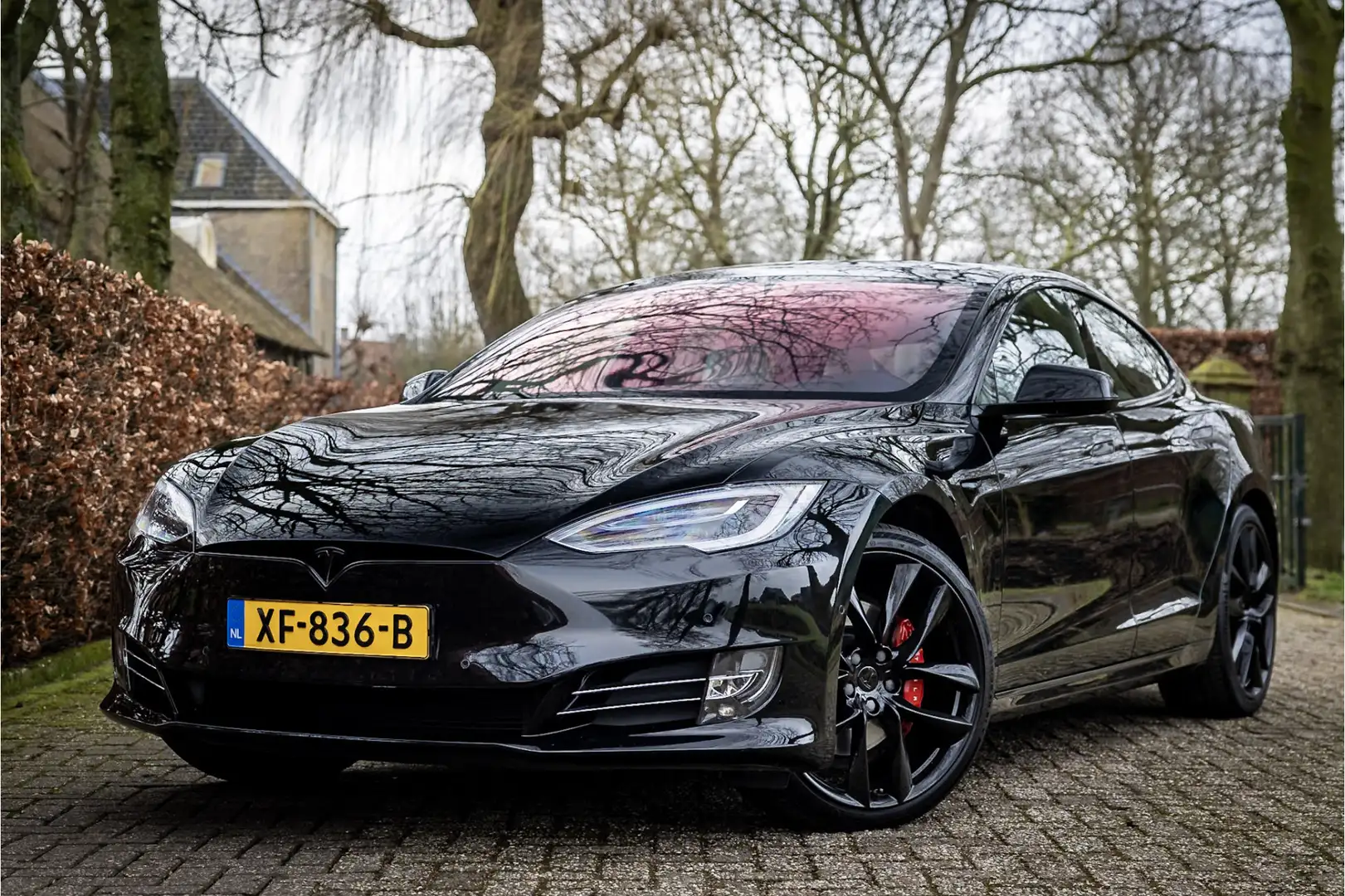 Tesla Model S P100D Performance Full Self Driving Stoelventilati Black - 1
