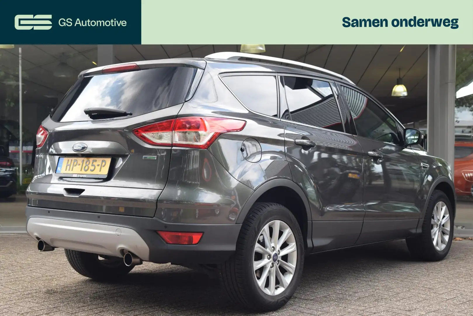 Ford Kuga 1.5 Titanium met Nav/Cam/Lmv/Ecc/BT/1800KG Trekgew Grau - 2