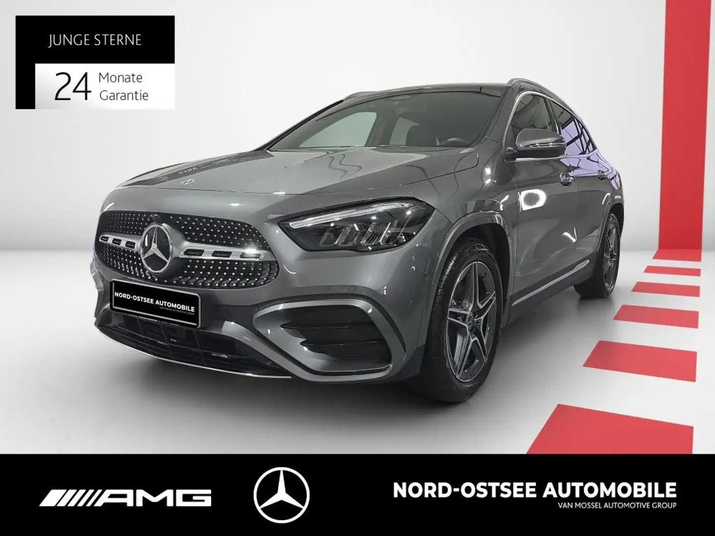Mercedes-Benz GLA 200 d AMG AHK SHZ MBUX KEYLESS-GO Grigio - 1
