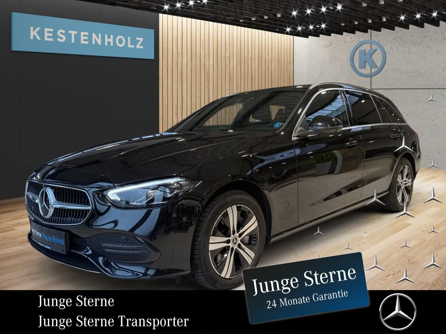 Mercedes-Benz C 300 C 300 de T *AVANTGARDE*360°*MEMO*STHZ*CARPLAY* Schwarz - 1
