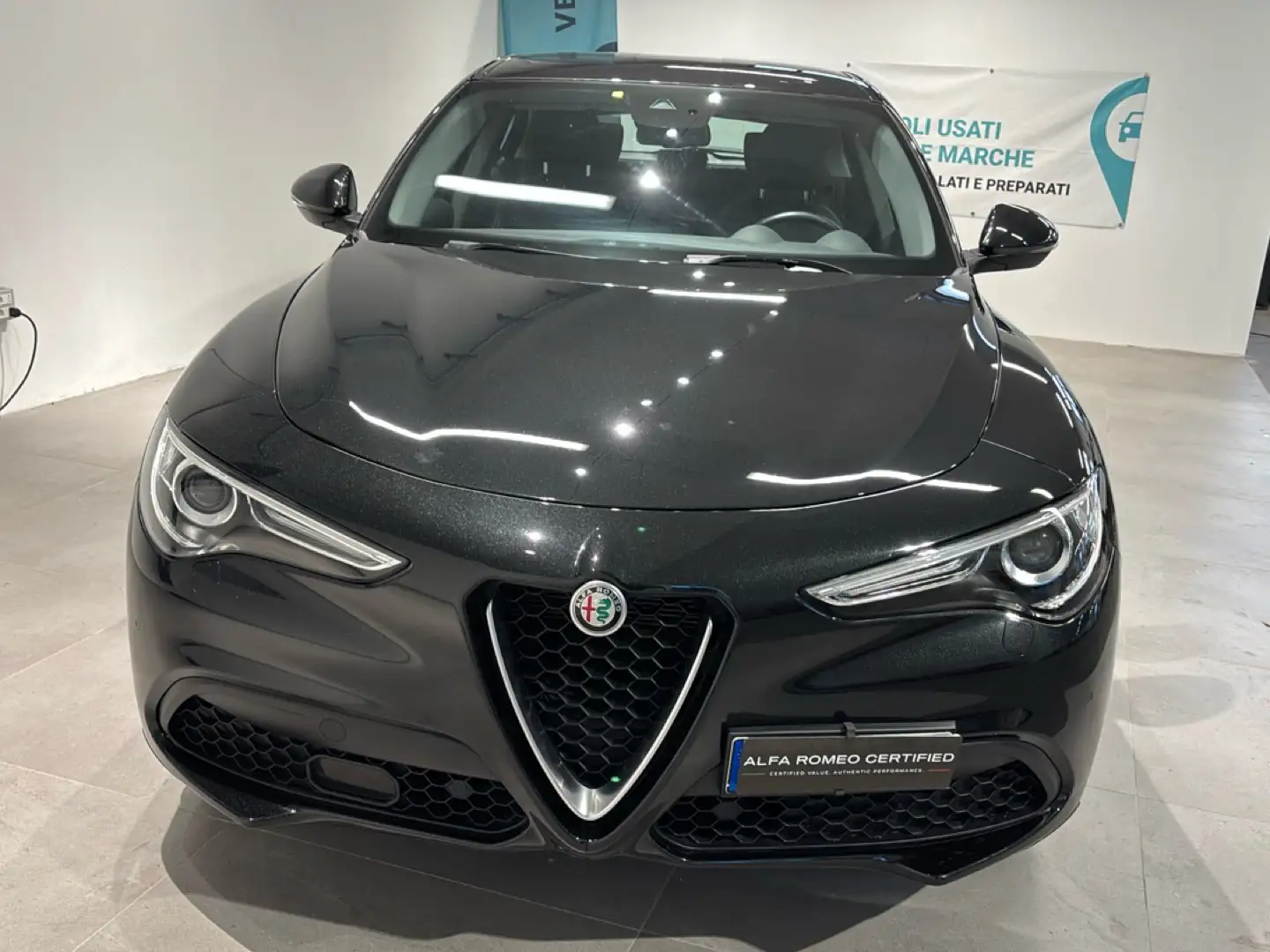 Alfa Romeo Stelvio Stelvio 2.2 Turbodiesel 190 CV AT8 Q4 Ti Nero - 2