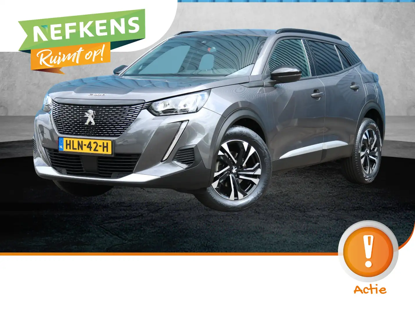 Peugeot 2008 1.2 130PK Allure | AUTOMAAT | AppleCarPlay/Android Gris - 1