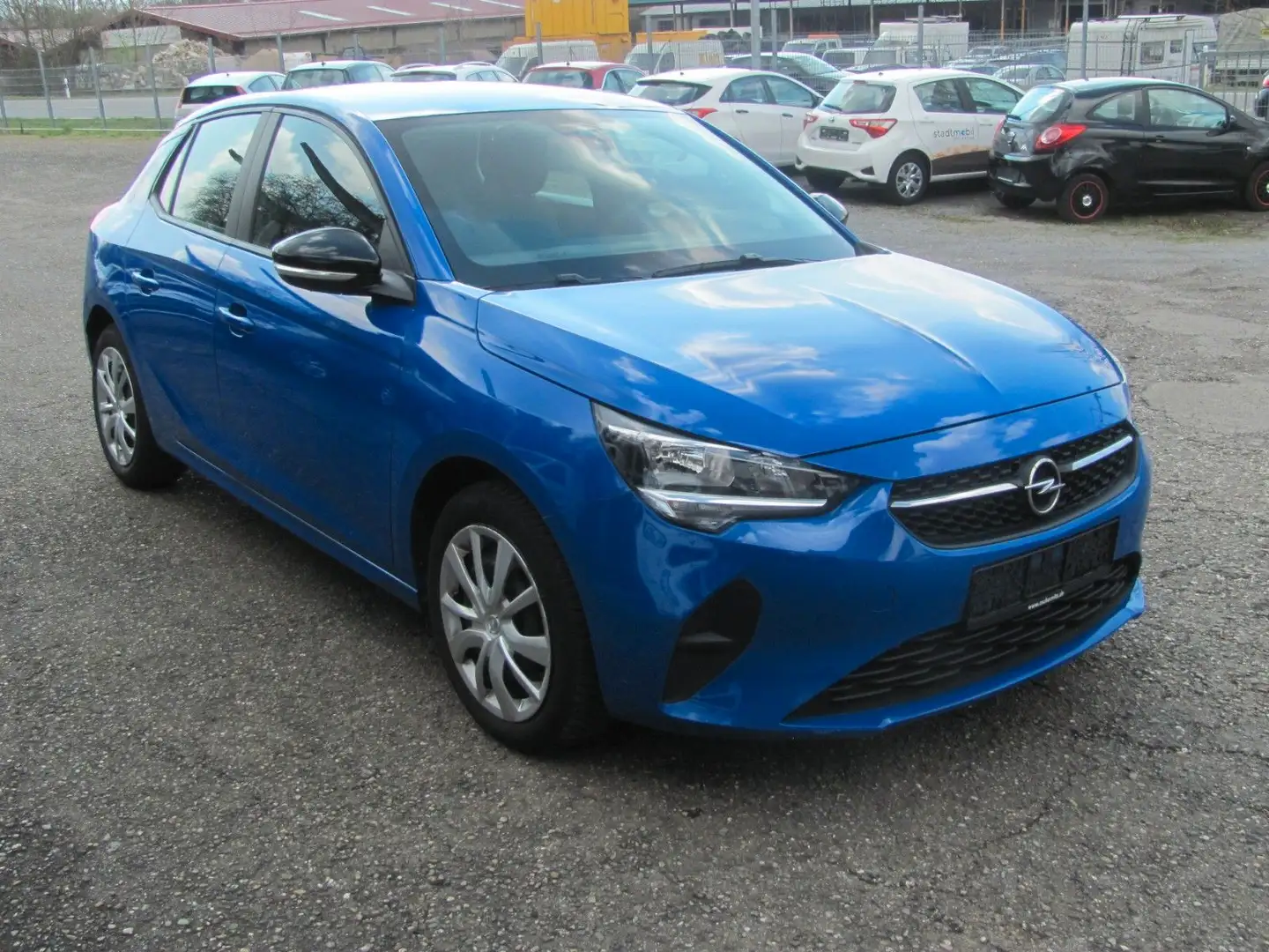 Opel Corsa F 1.2 DI Turbo Edition Klima/PDC/Tempomat Blau - 2