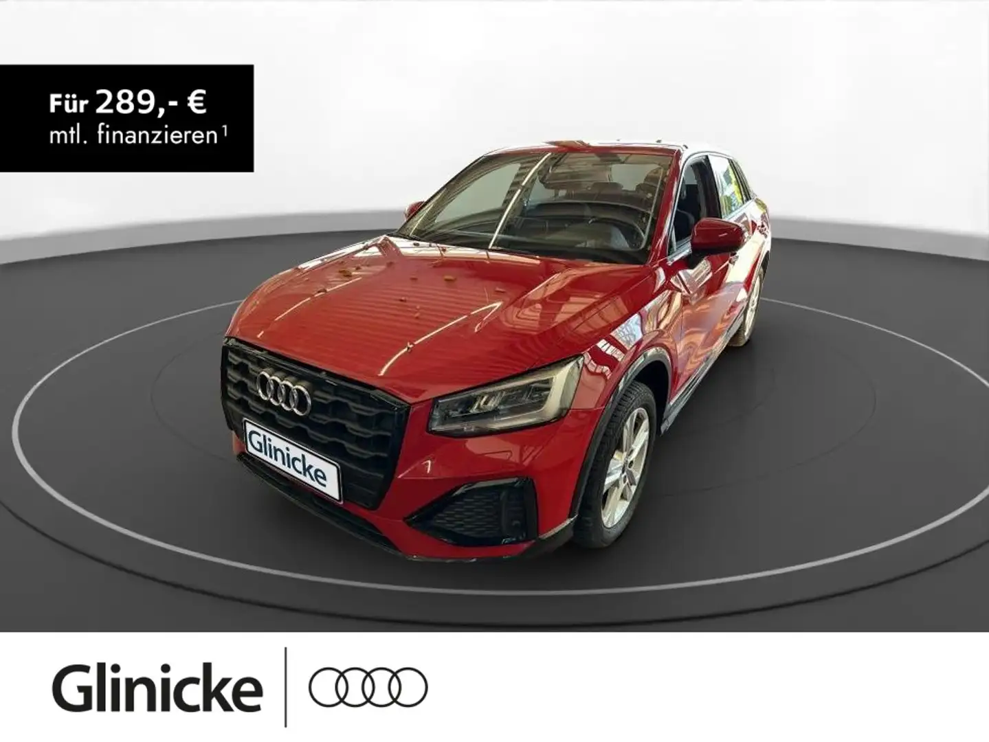 Audi Q2 35 TFSI DSG Advanced AHK Tempomat LED Rot - 1