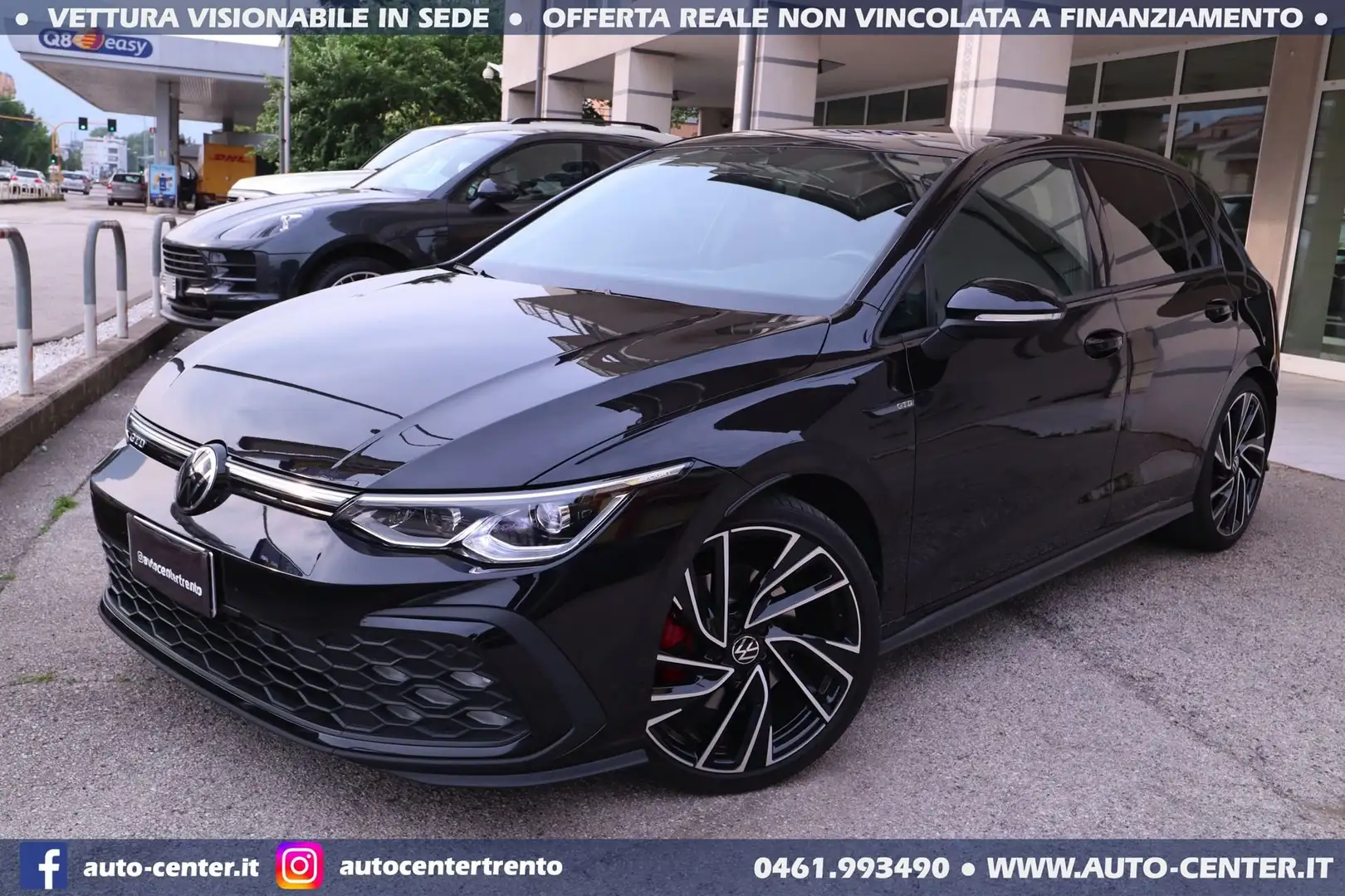 Volkswagen Golf GTD 8 GTD DSG 2.0 TDI 200CV 19 IQ.LIGHT LED Nero - 2