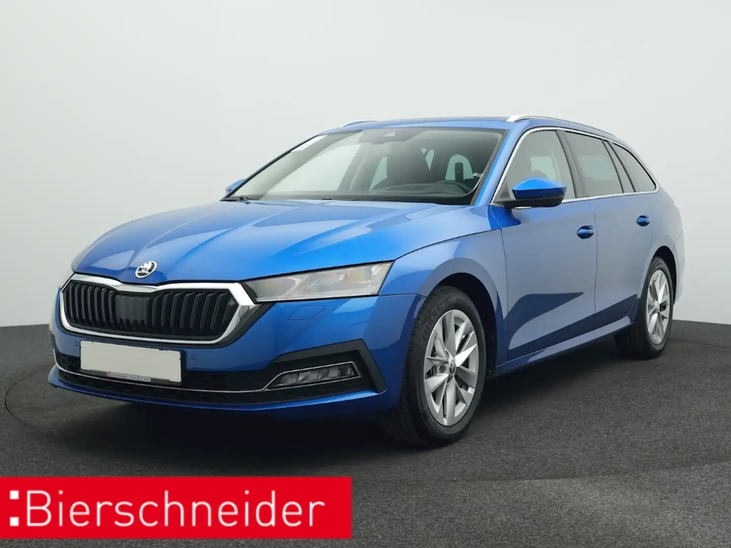 Skoda Octavia Combi 2.0 TDI Style PANO MATRIX HuD eHECK Blau - 1