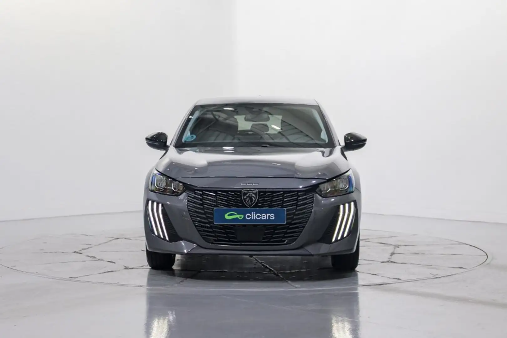 Peugeot 208 1.2 Puretech S&S Allure 100 Gris - 2