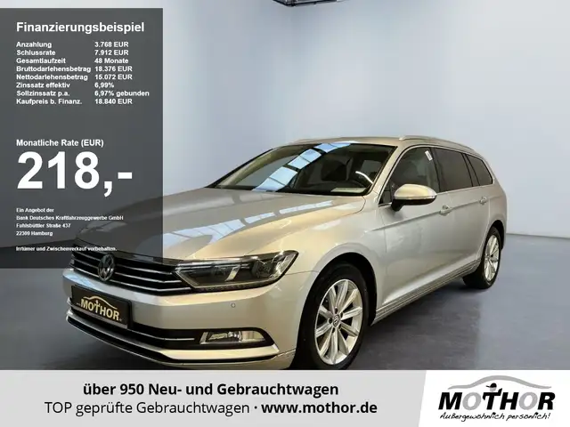 2018 Volkswagen Passat in Silver for sale