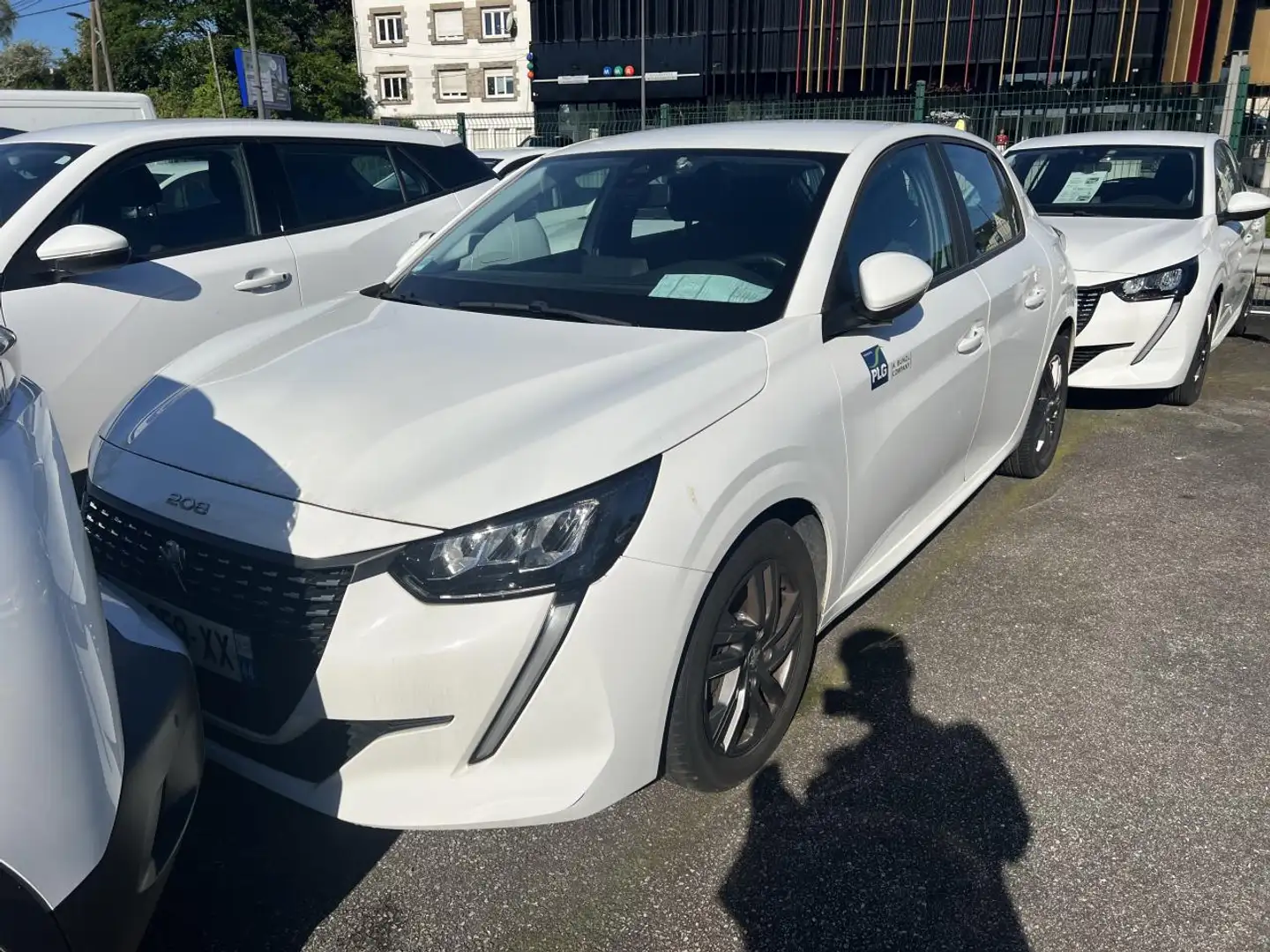 Peugeot 208 1.5 BlueHDi S\u0026S - 100  BERLINE Active Busines Blanc - 1