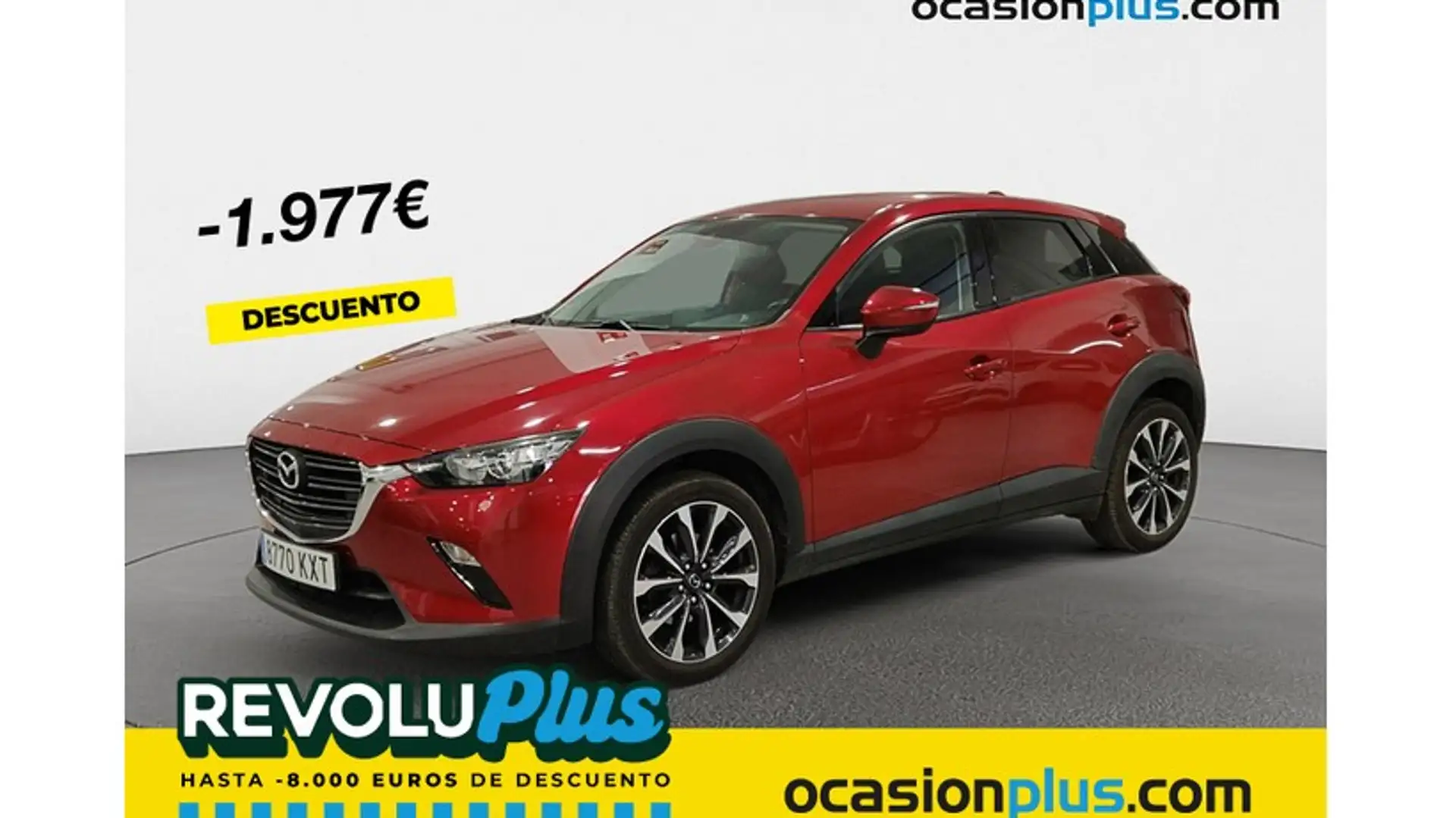 Mazda CX-3 1.8 Skyactiv-D Zenith 2WD 85kW Rojo - 1