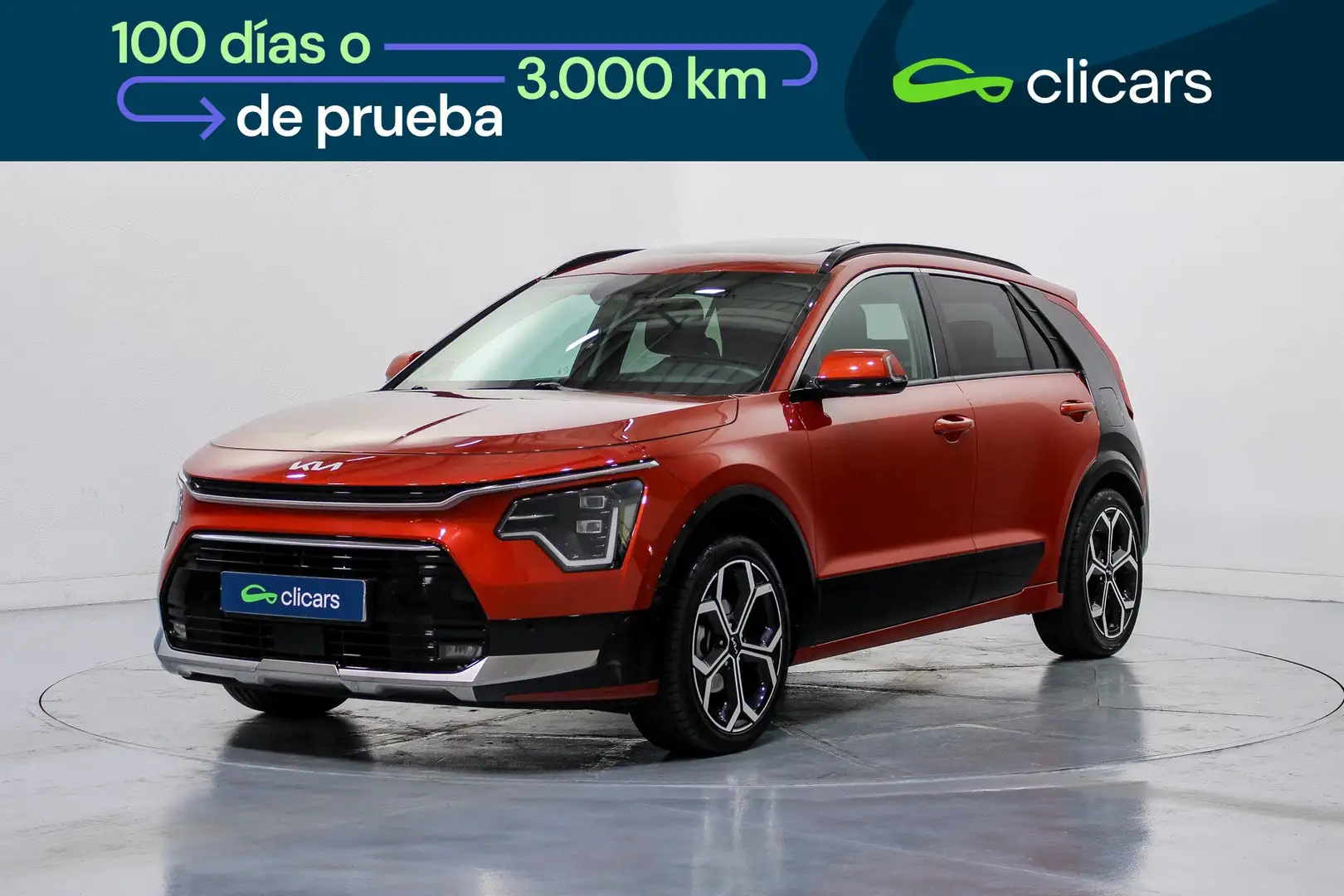 Kia Niro 1.6 HEV Emotion 141 Naranja - 1