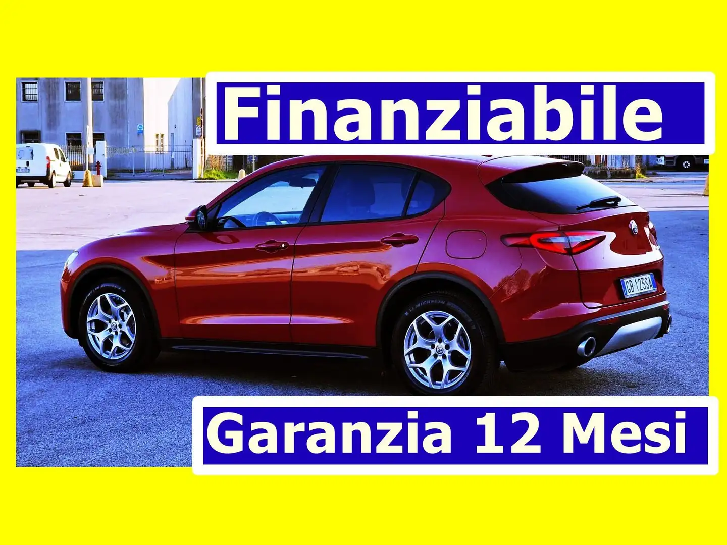 Alfa Romeo Stelvio Stelvio 2.2 t Super rwd 160cv auto Rosso - 1