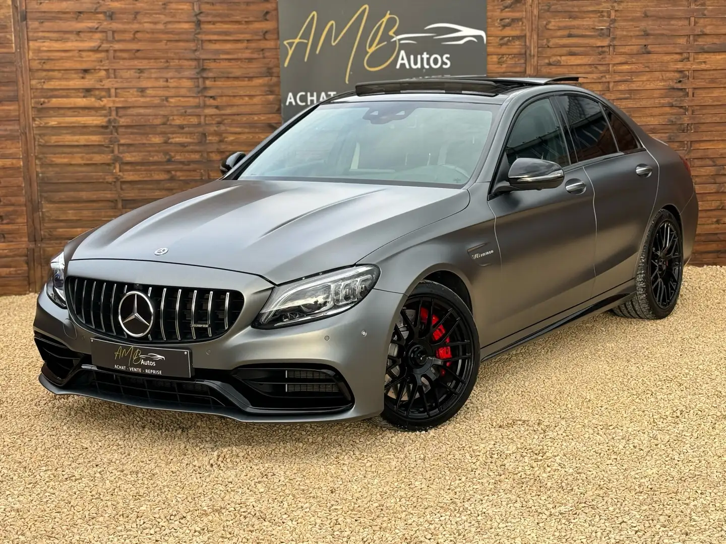 Mercedes-Benz C 63 AMG S */* CARNET+FULL OPTIONS */* Grey - 1