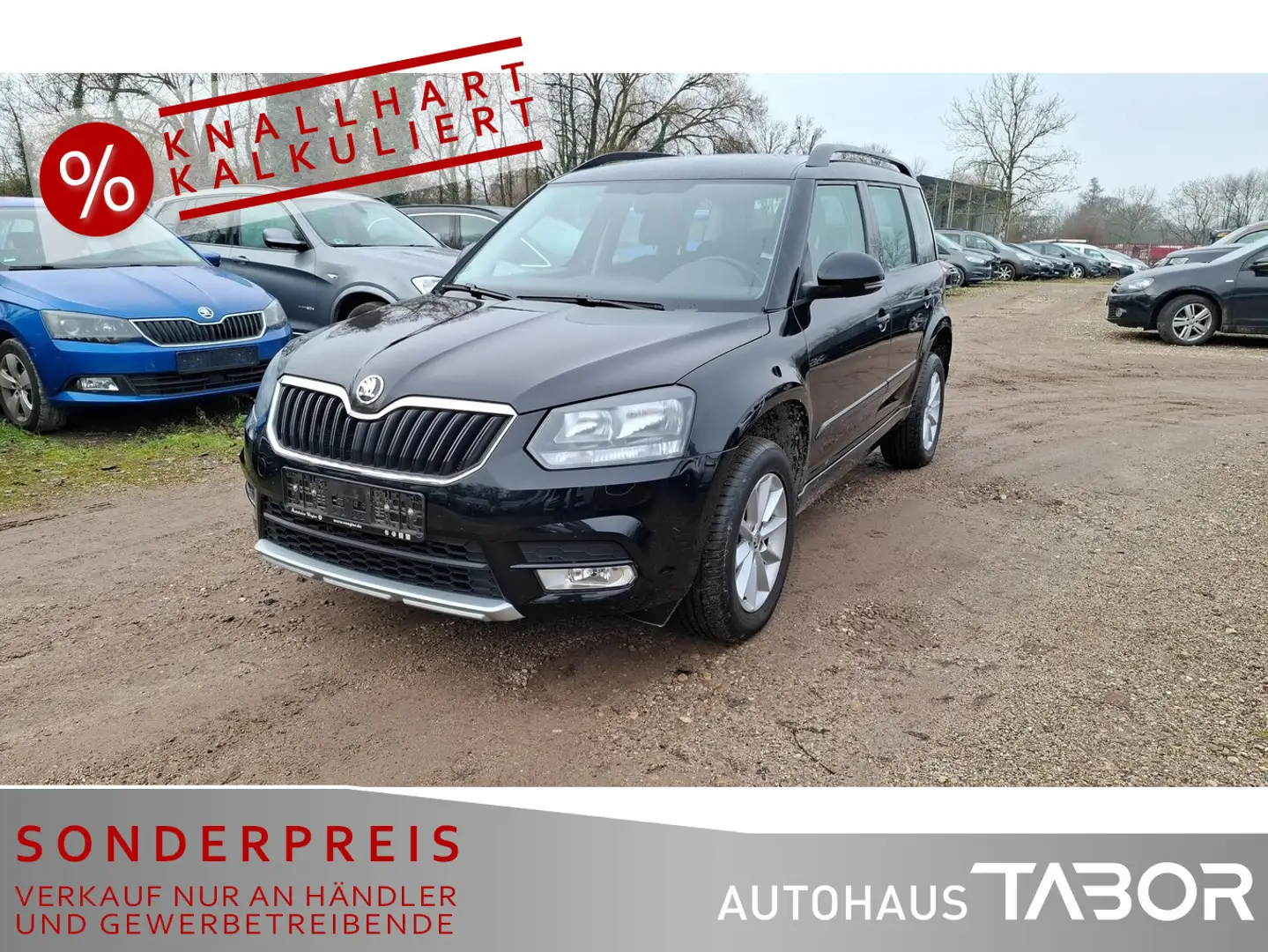 Skoda Yeti 1.4 TSI Ambition LM Climatronic SHZ PDC GRA Schwarz - 1