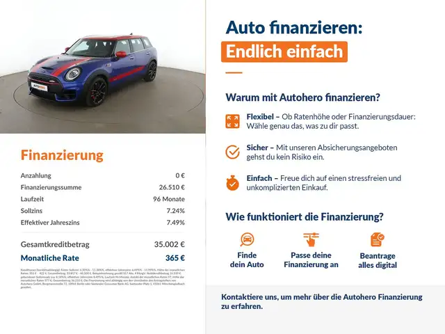 MINI Clubman view 2