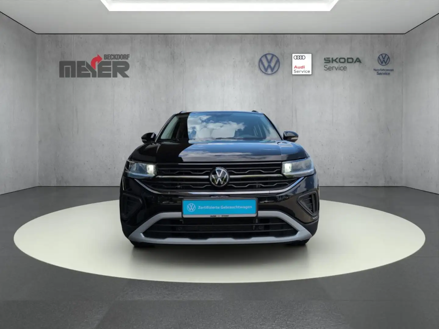Volkswagen T-Cross Life 1.0 TSI Klima Navi Einparkhilfe Sitzheizung Negro - 2