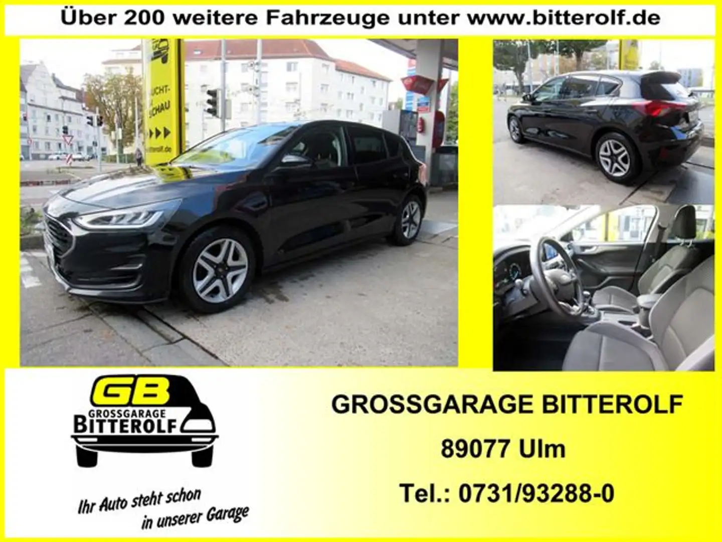 Ford Focus 1.5D Limousine Navi/SHZ/PDC/LED/Tempo Schwarz - 1