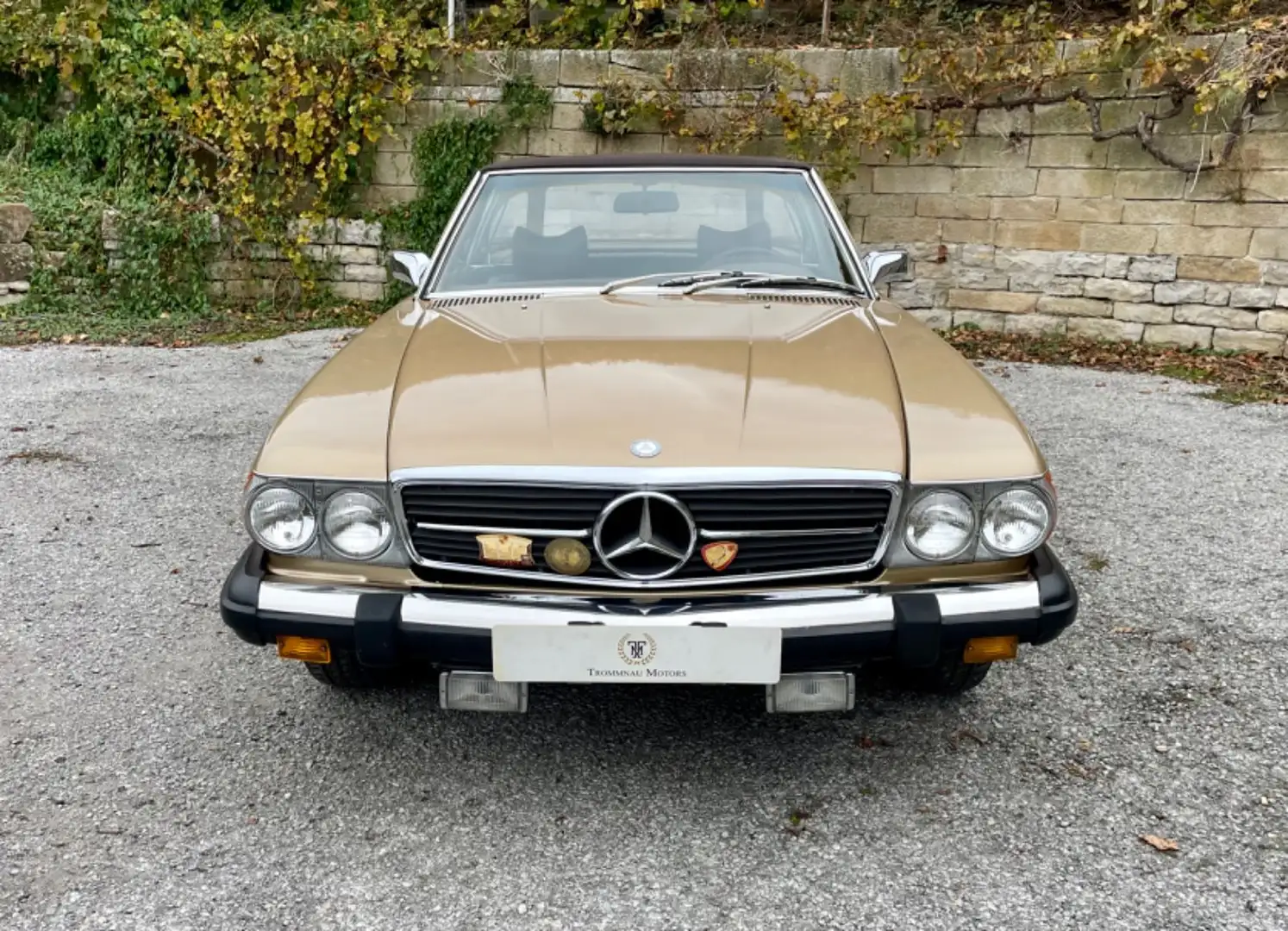 Mercedes-Benz SL 450 ikonengold, TÜV neu/H-Kennzeichen! Золотий - 2
