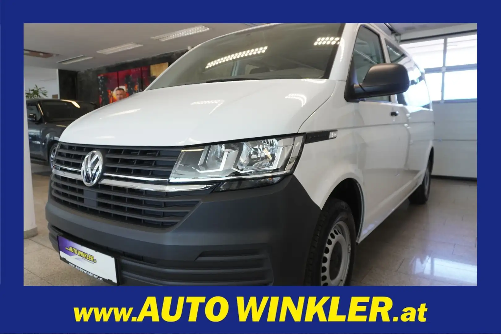 Volkswagen T6 Transporter T6.1 2.0 TDI 4Motion Kombi L2H1 AHV/Tempomat/2xKl Weiß - 1
