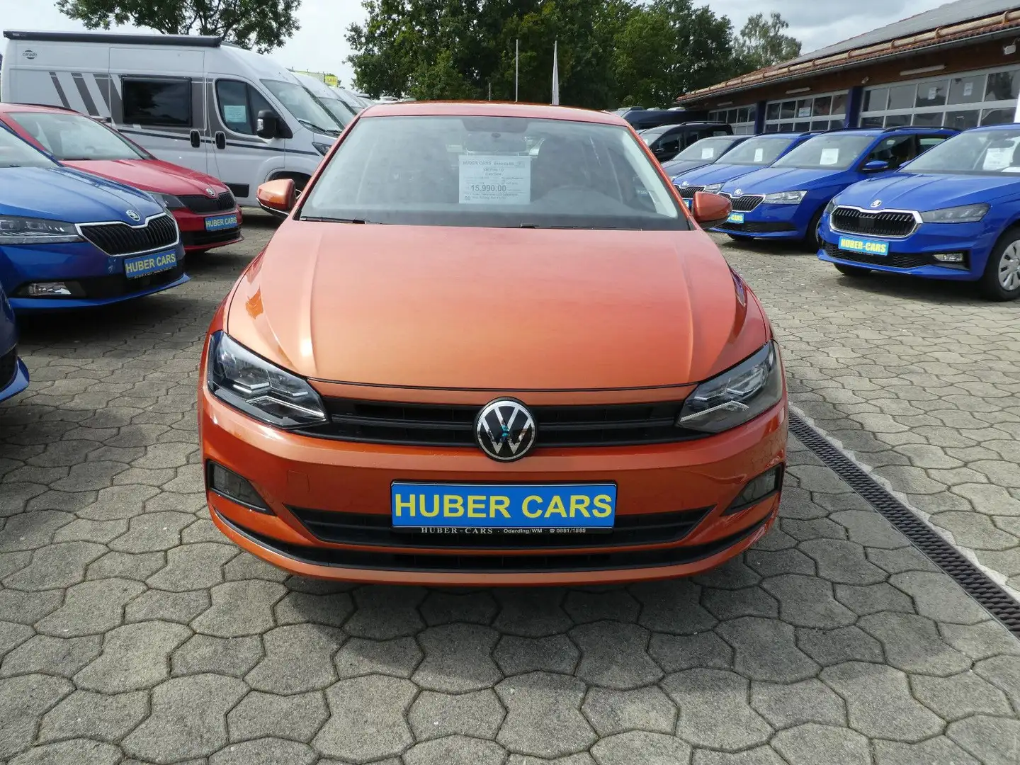 Volkswagen Polo VI Trendline NAVI+ENERGETIC ORANGE Orange - 2