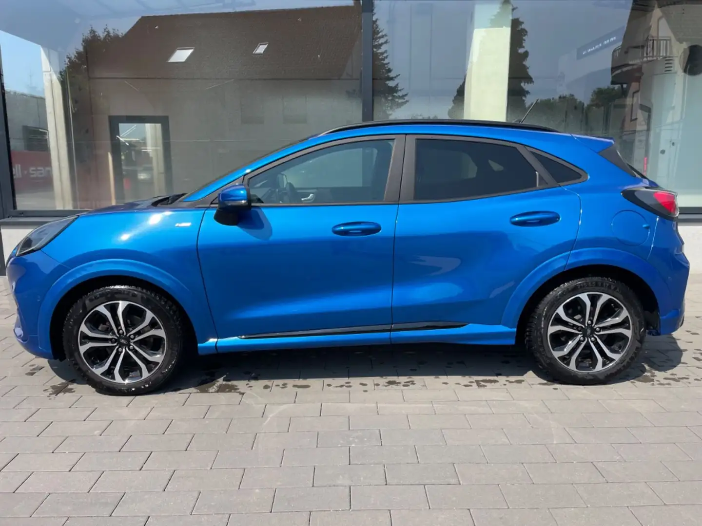 Ford Puma ST-Line Spur Abstand Totwinkel Digitaltacho Blau - 2