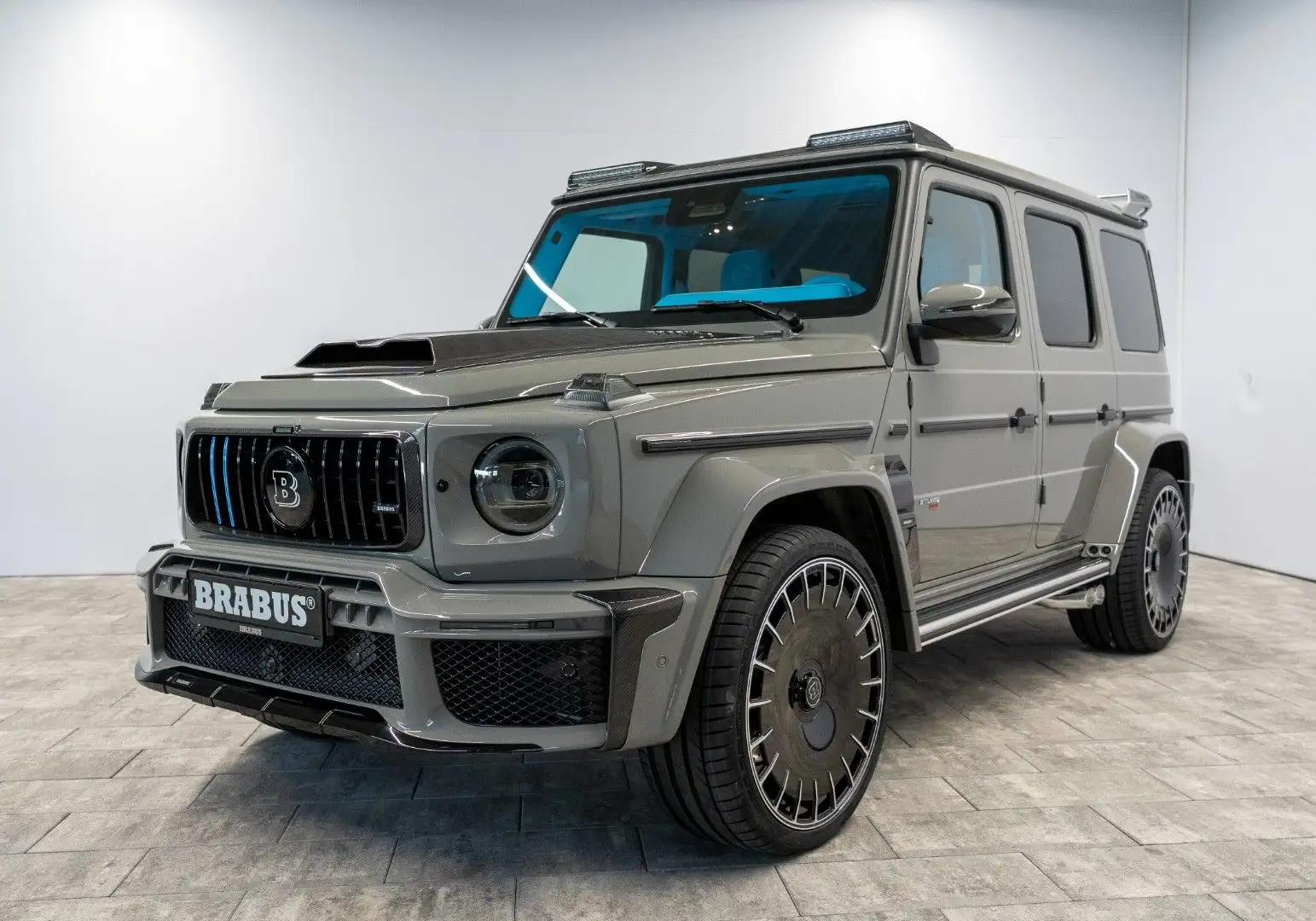 Mercedes-Benz G 63 AMG G 63 Brabus 800 LeatherSkyblue°Carbon II+III°A22 Gris - 2
