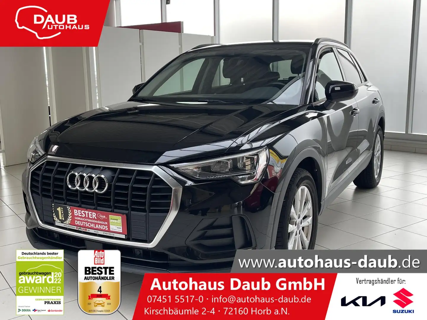 Audi Q3 35 TDI Automatik+Navi MMI Plus+2Z-Klima+ Schwarz - 1
