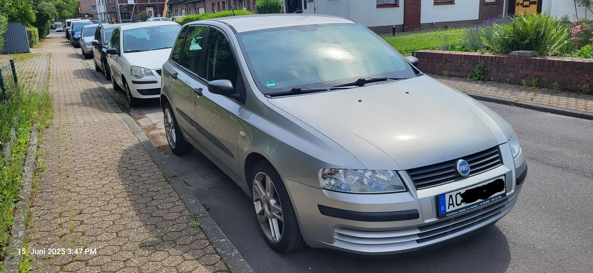 Fiat Stilo Stilo 1.2 16V Серебристый - 2