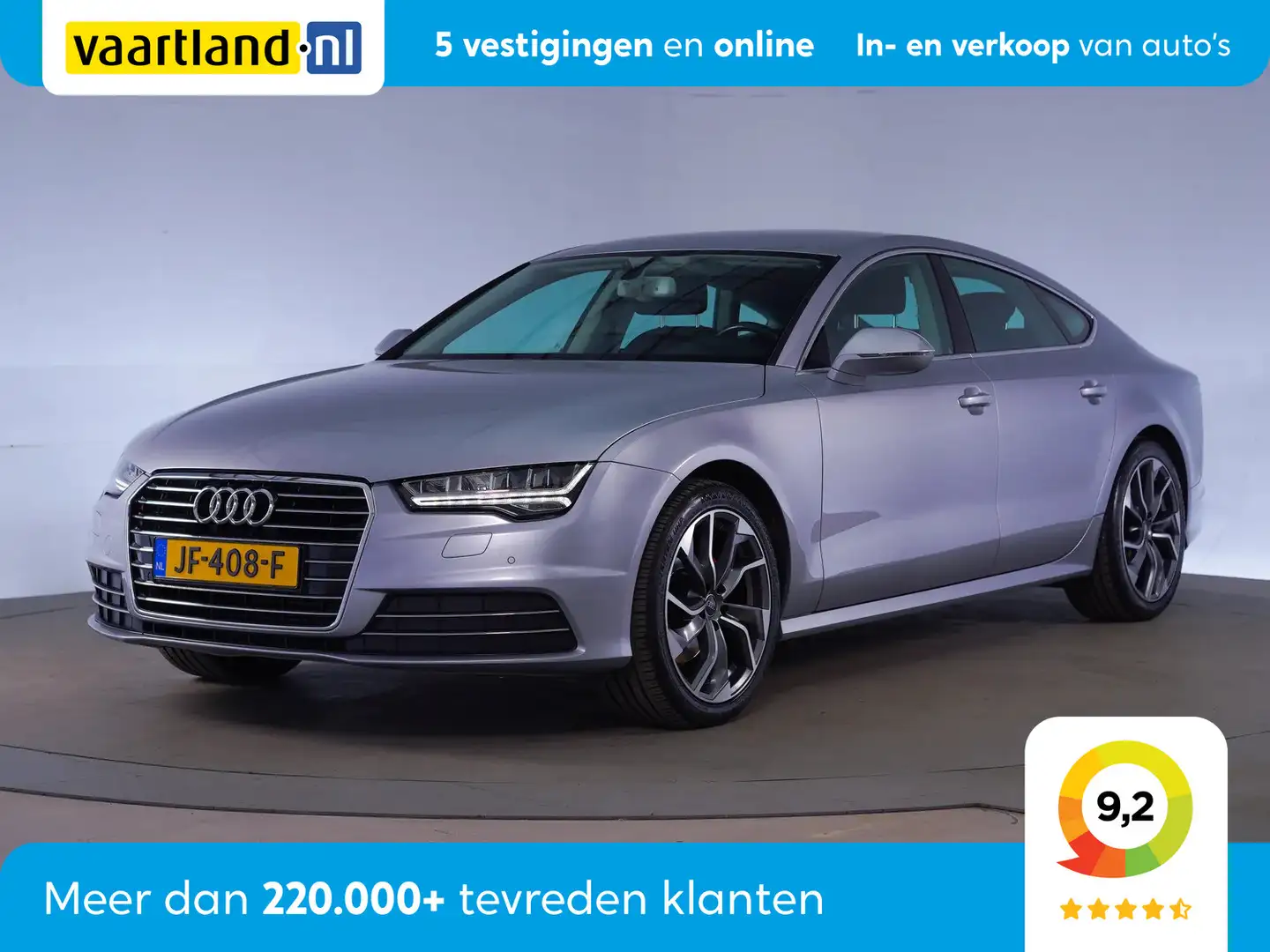 Audi A7 1.8 TFSI [ Stoel + Stuurwielverwarming Camera Navi Szary - 1