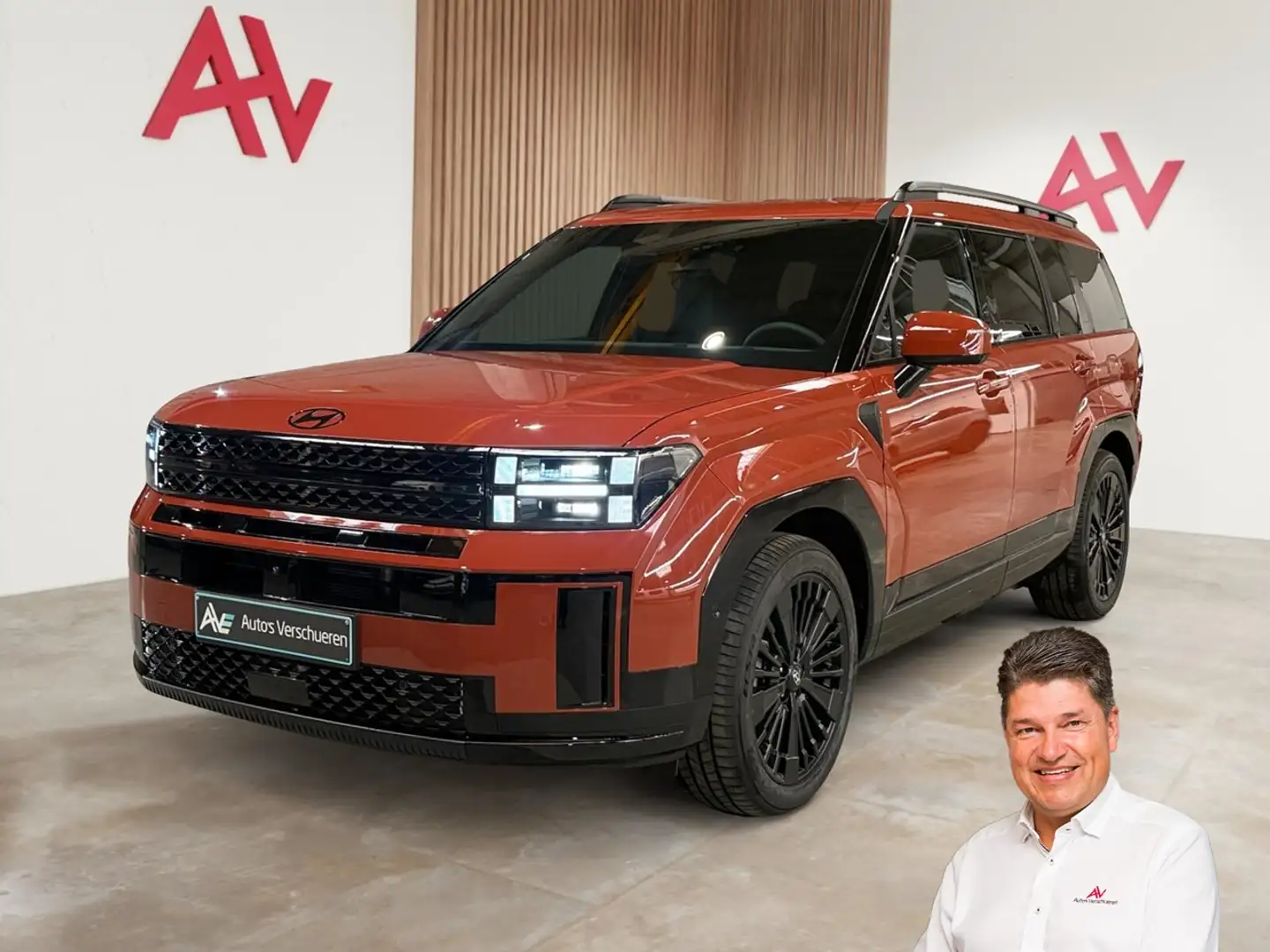 Hyundai SANTA FE Calligraphy 1.6 T-GDi PHEV H-Trac ** ACC | Navi... Oranje - 1