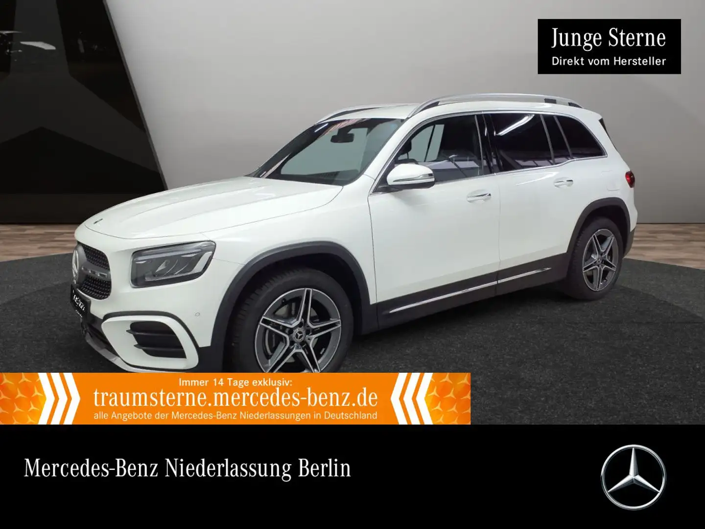 Mercedes-Benz GLB 180 AMG+LED+KAMERA+KEYLESS+7G Weiß - 1