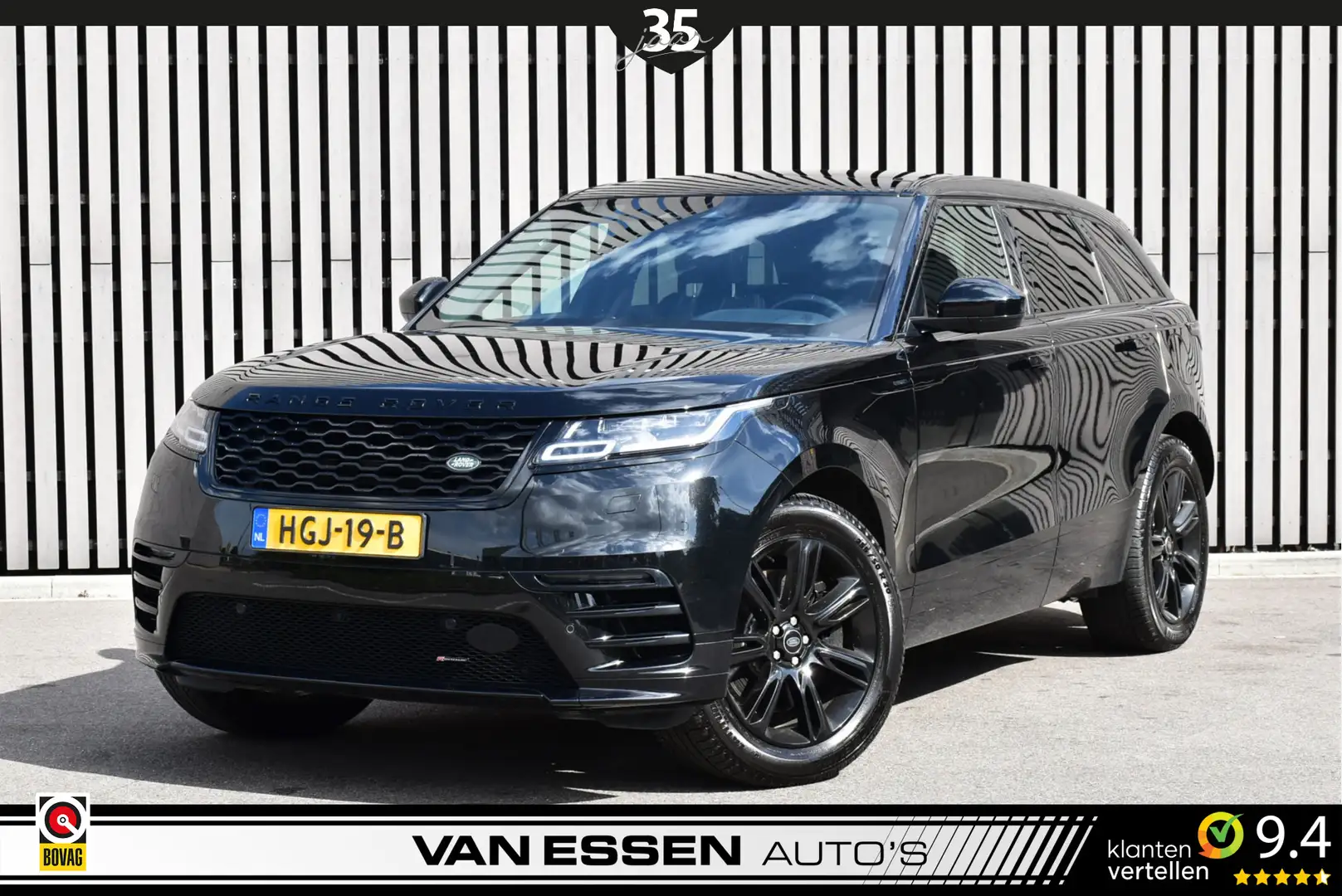 Land Rover Range Rover Velar 2.0 P400e R-Dynamic SE Pano Camera Leder Meridian Noir - 1
