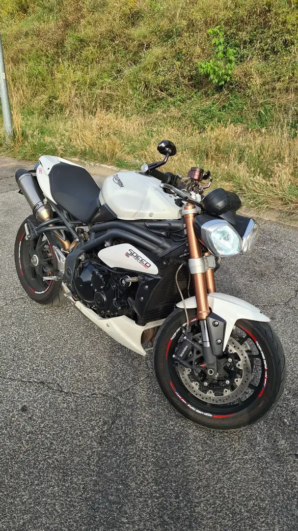Triumph Speed Triple 1050 ABS Bianco - 2
