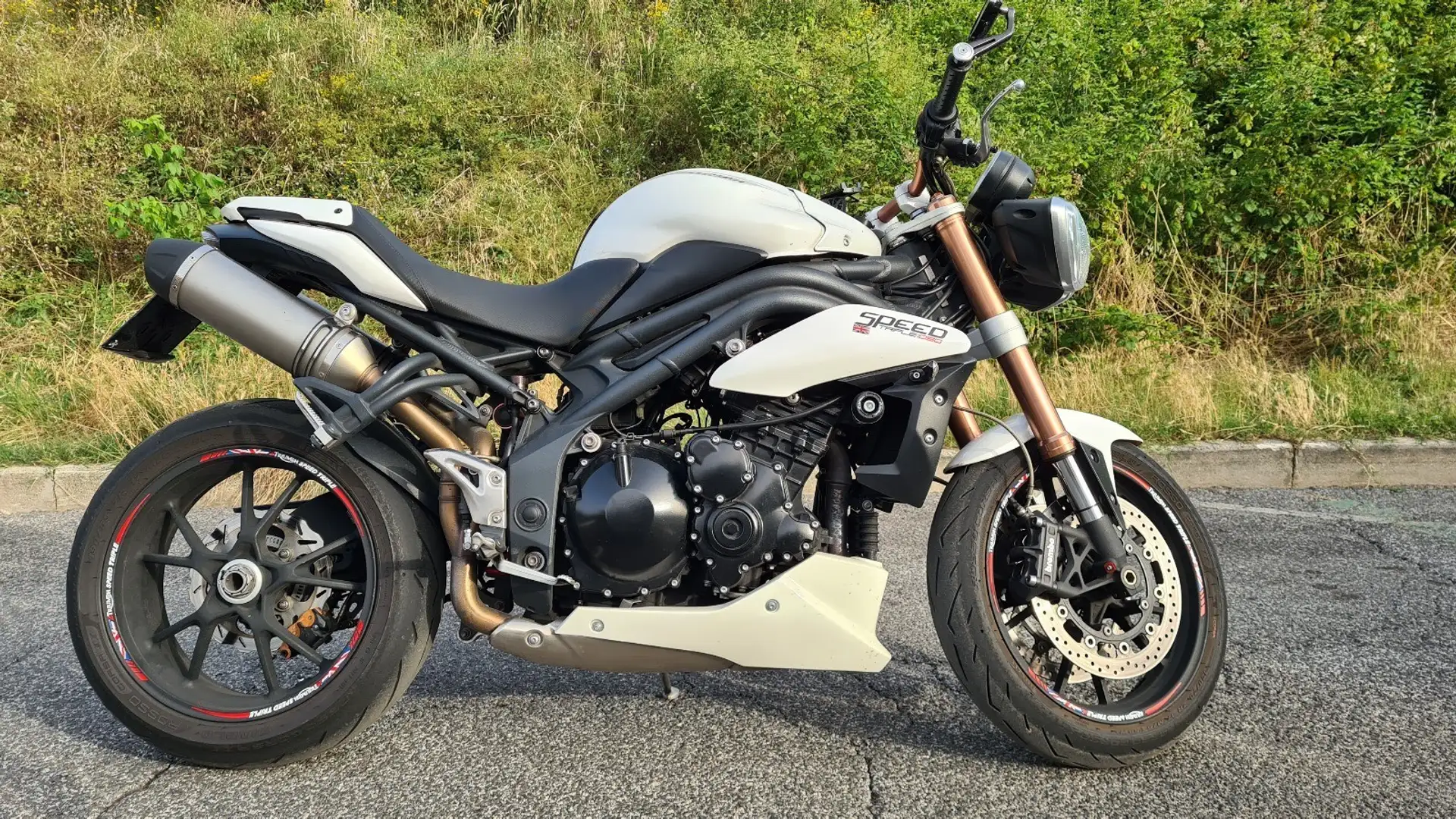 Triumph Speed Triple 1050 ABS Bianco - 1