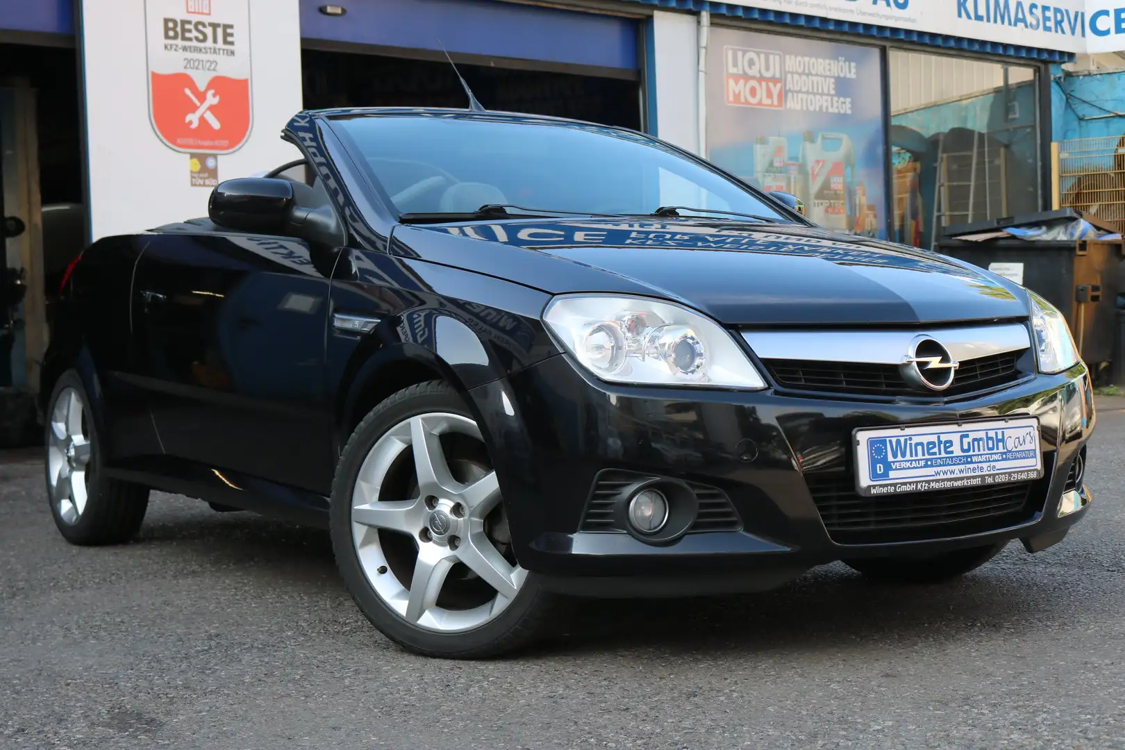 Opel Tigra Sport Cabrio*Klima*SHZ*8FachBereift*wenig km*u.v.m Negru - 1