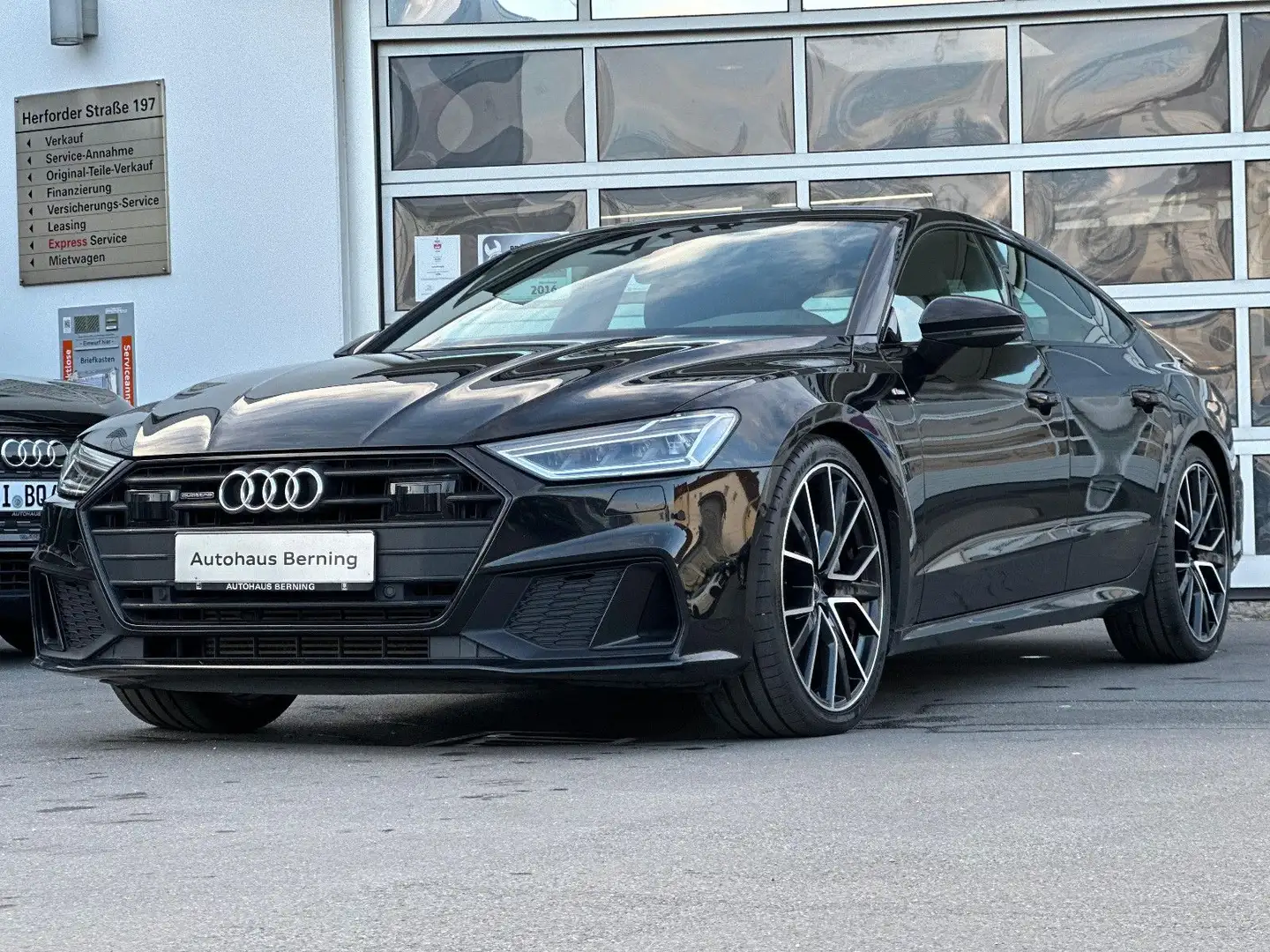 Audi A7 SPORTBACK 45 TFSI S LINE KAMERA ACC MEMORY Schwarz - 2