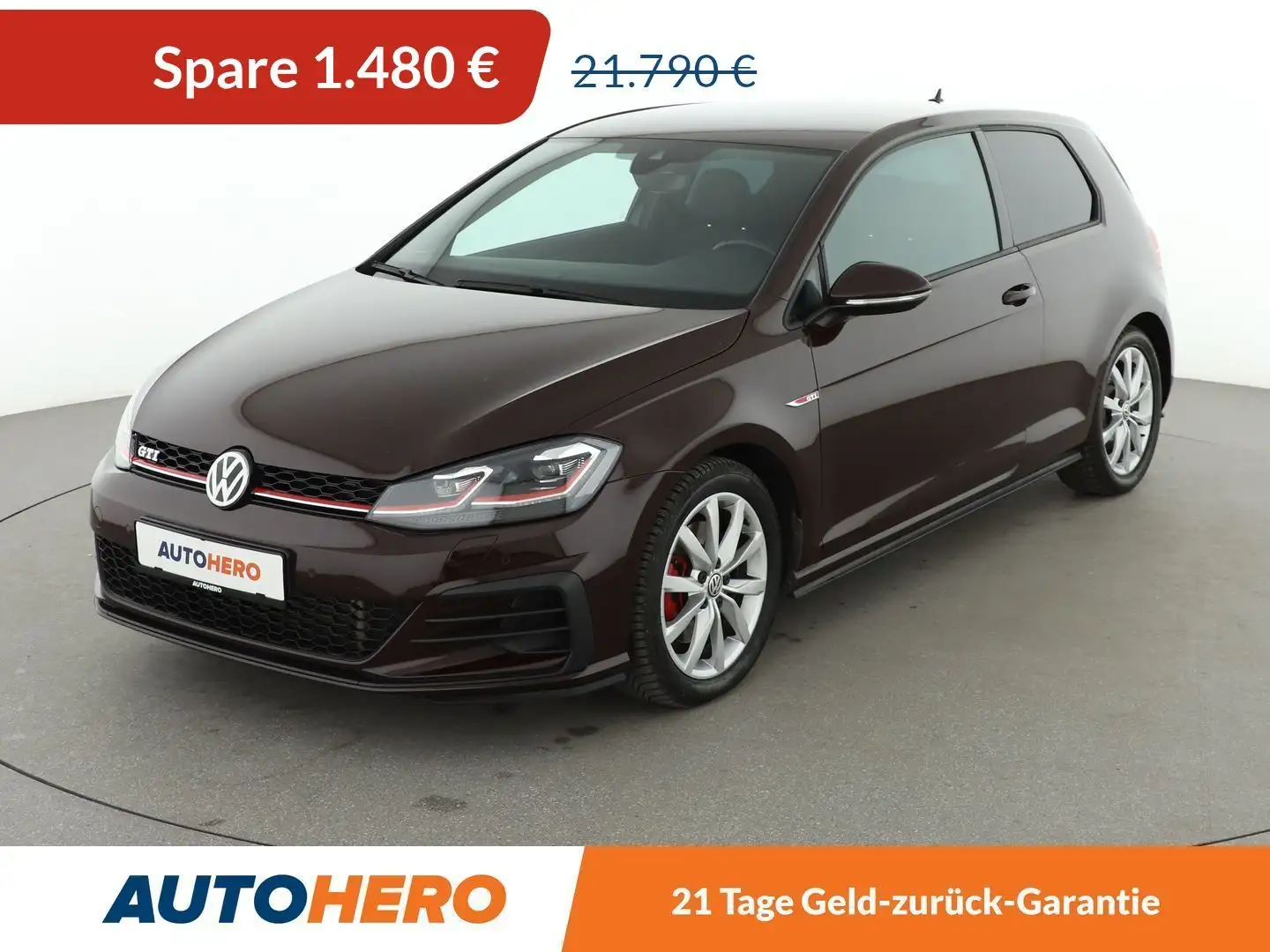 Volkswagen Golf GTI 2.0 TSI GTI BlueMotion Aut.*LED*PDC*SHZ Schwarz - 1