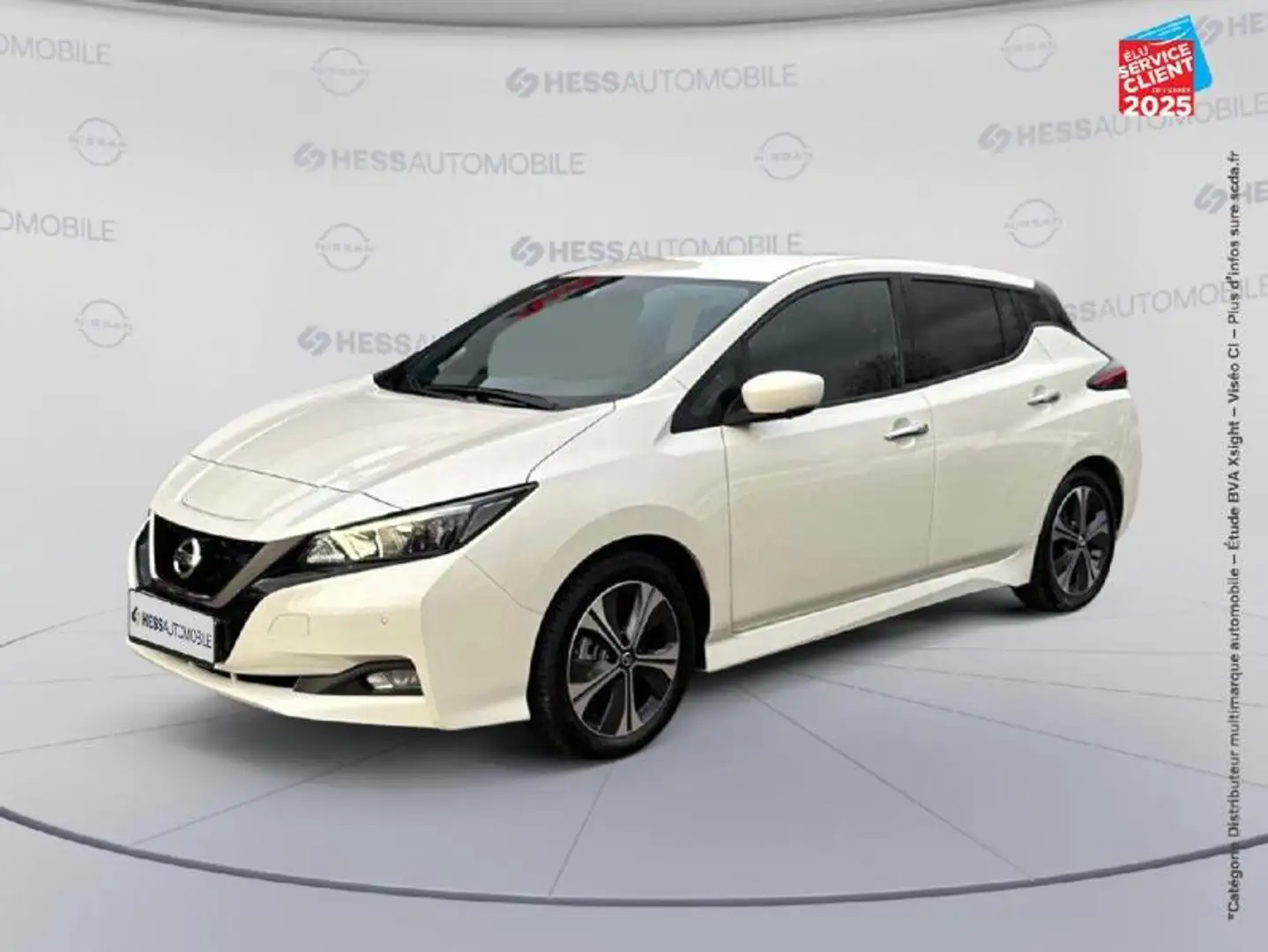 Nissan Leaf 150ch 40kWh N-Connecta 21.5 Blanc - 1