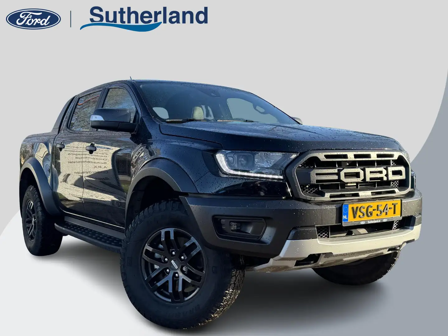 Ford Ranger Raptor 2.0 EcoBlue 213pk  SCI Automaat | Trekhaak | Achte Zwart - 1