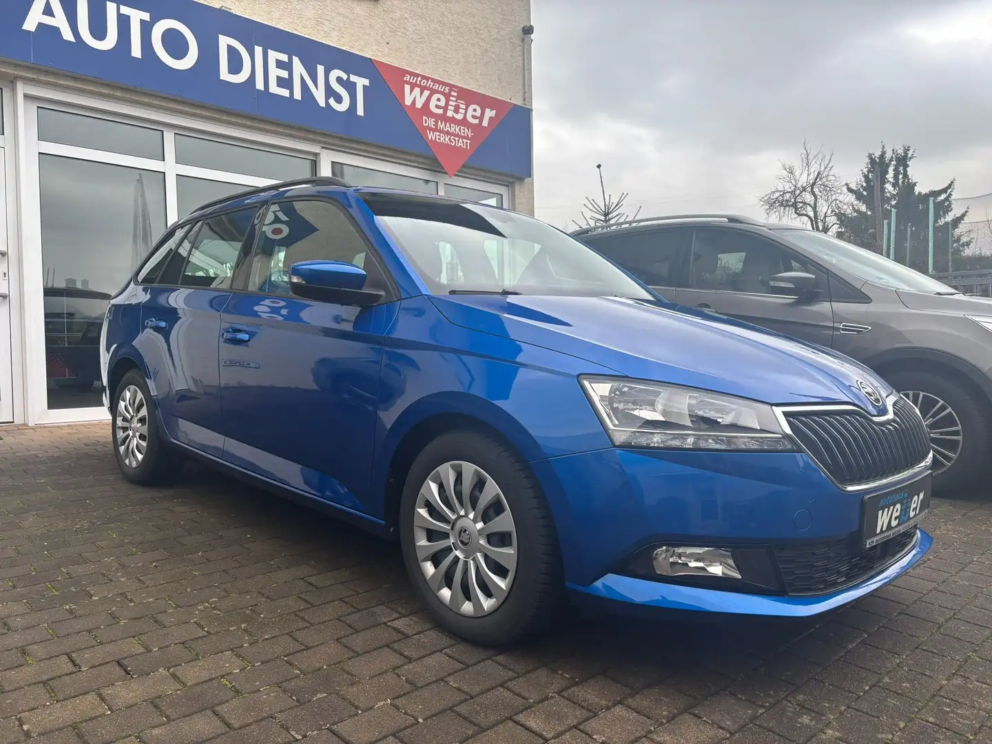 Skoda Fabia Ambition*Kombi*CARPLAY*Sitz.Hz.*TEMPOMAT*ALLWETTER Blau - 2