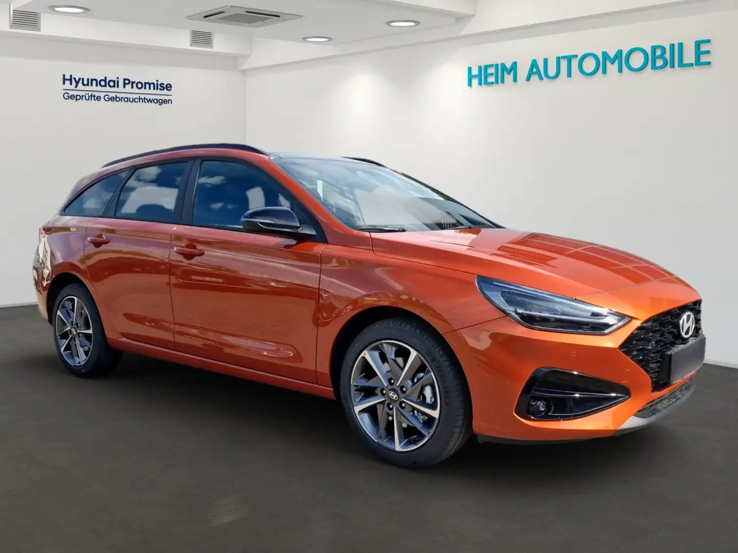Hyundai i30 Kombi 1.5 T-GDI 48V-Hybrid DCT Advantage Narancs - 2