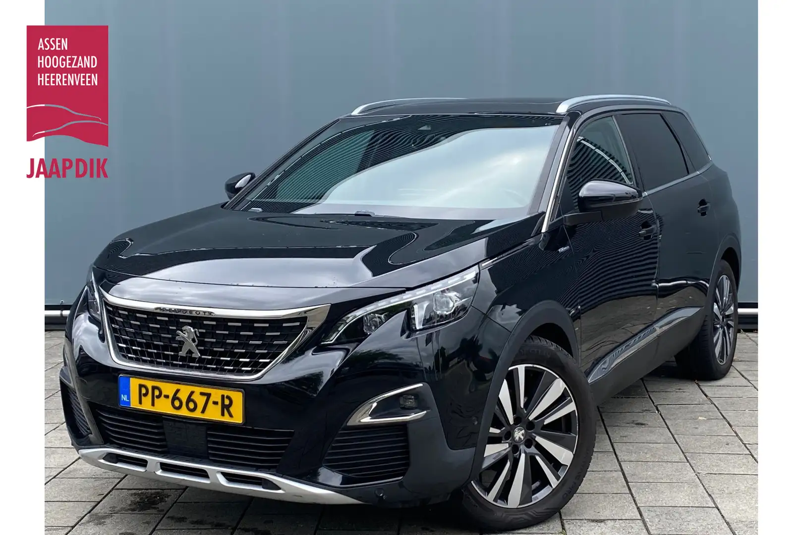 Peugeot 5008 BWJ 2017 | 1.2PT 131PK GT-Line | PANO DAK | CLIMA Zwart - 1